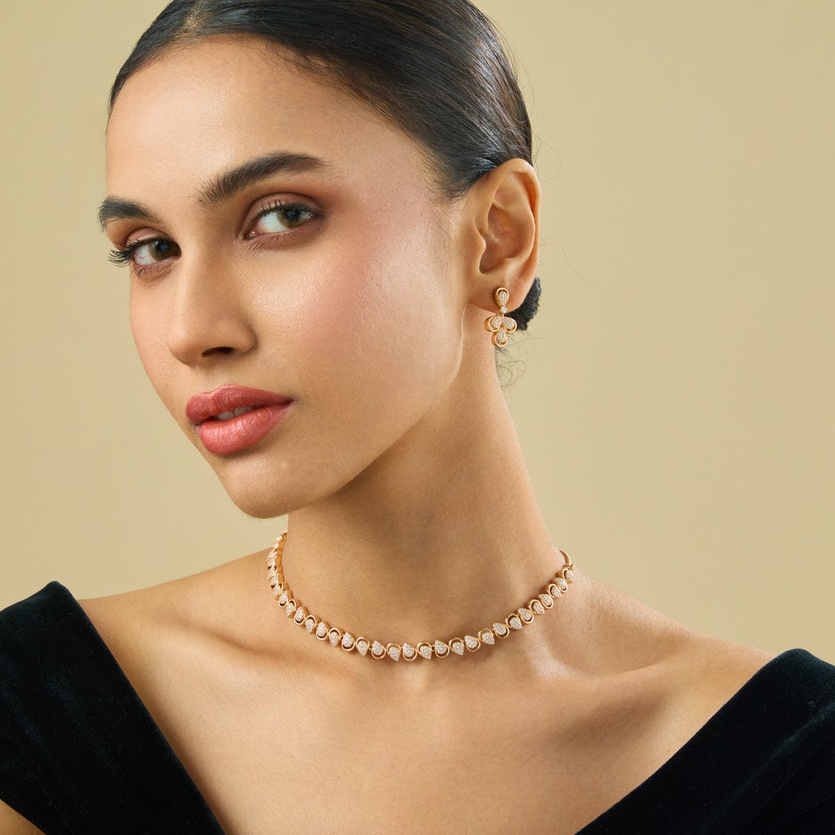 Zircon Necklace Zircon Necklace 182304