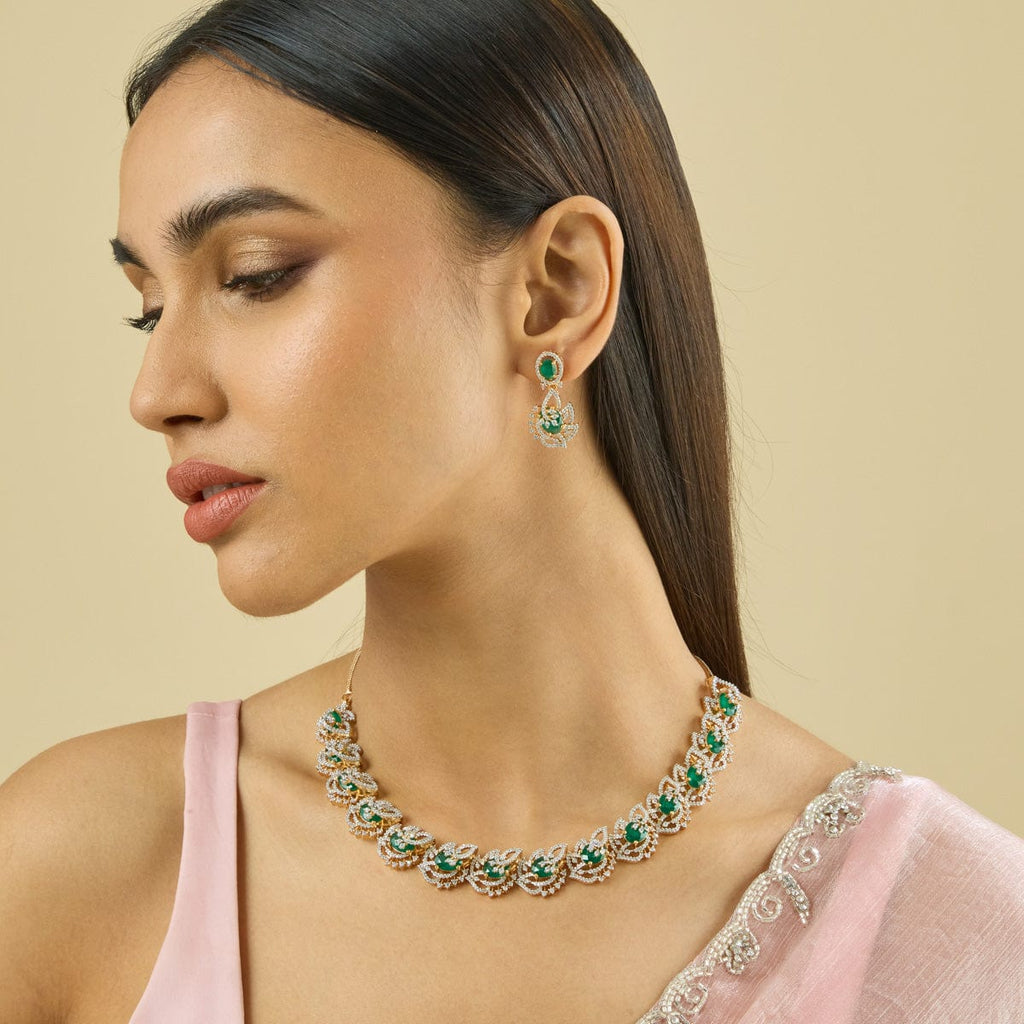 Zircon Necklace Zircon Necklace 183382