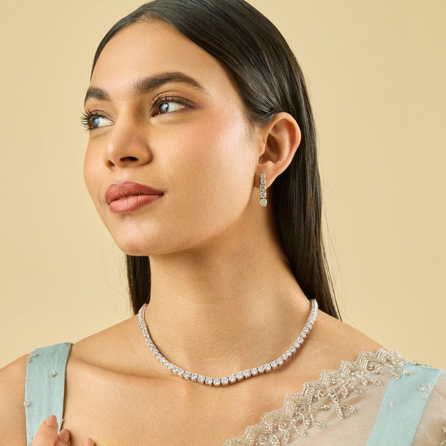 Zircon Necklace Zircon Necklace 183384