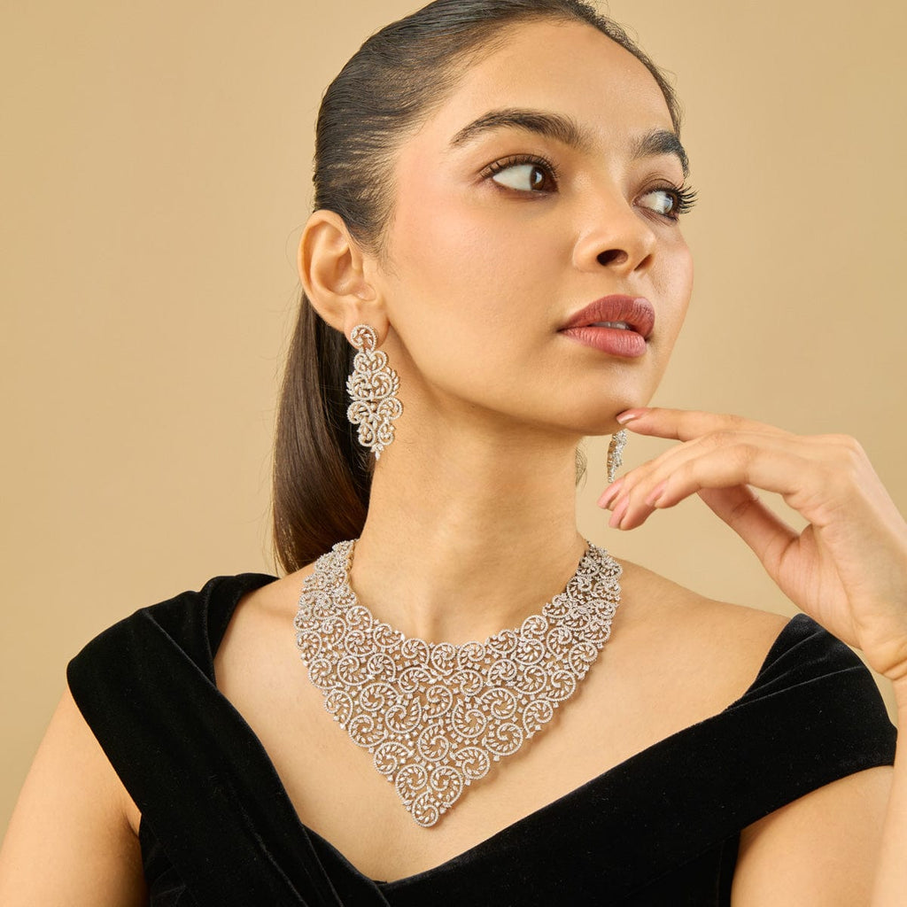 Zircon Necklace Zircon Necklace 184459