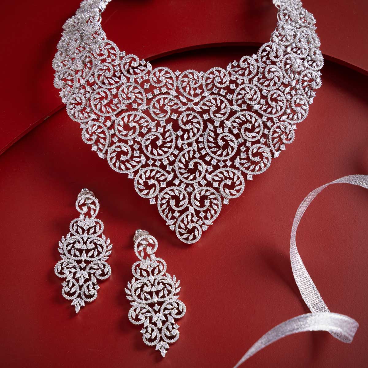 Zircon Necklace Zircon Necklace 184459