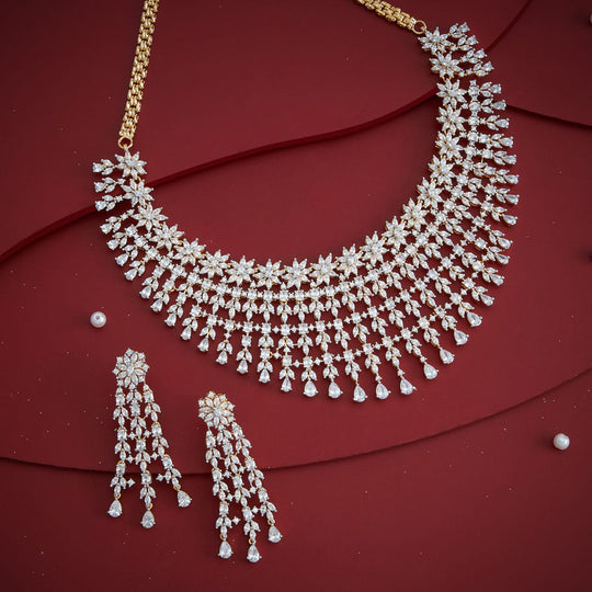 Zircon Necklace Zircon Necklace 184462