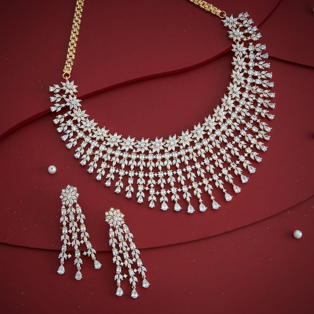 Zircon Necklace Zircon Necklace 184462