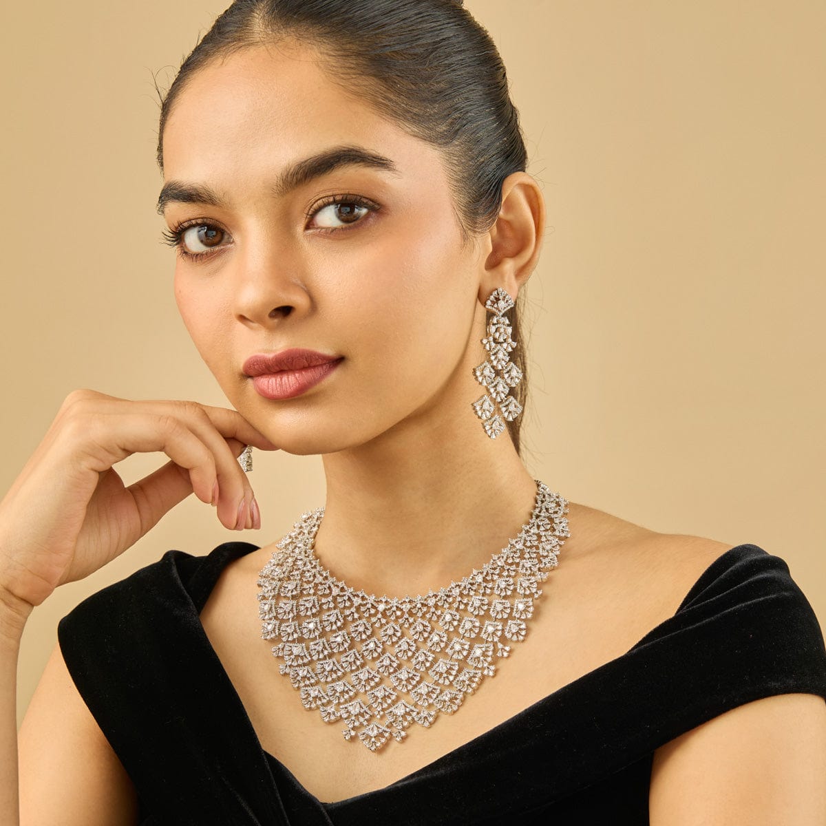 Zircon Necklace Zircon Necklace 184464