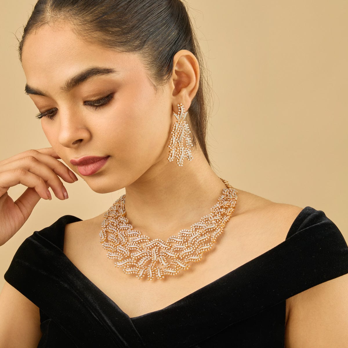 Zircon Necklace Zircon Necklace 184465