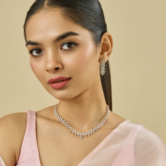 Zircon Necklace Zircon Necklace 184467