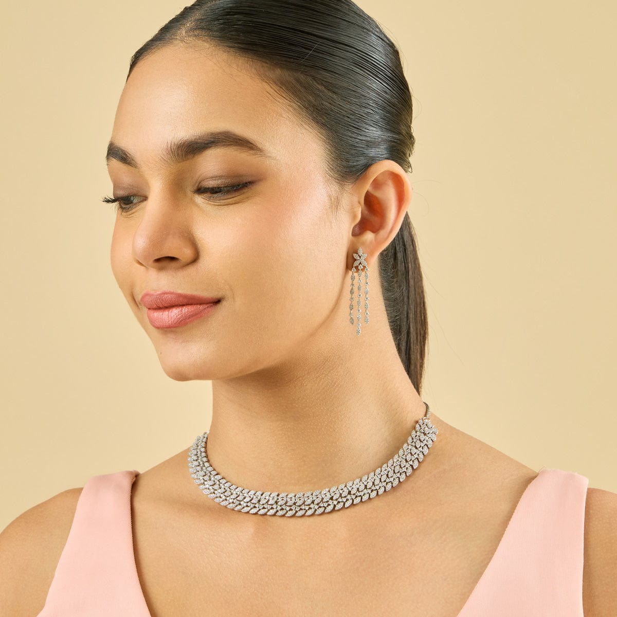 Zircon Necklace Zircon Necklace 184468