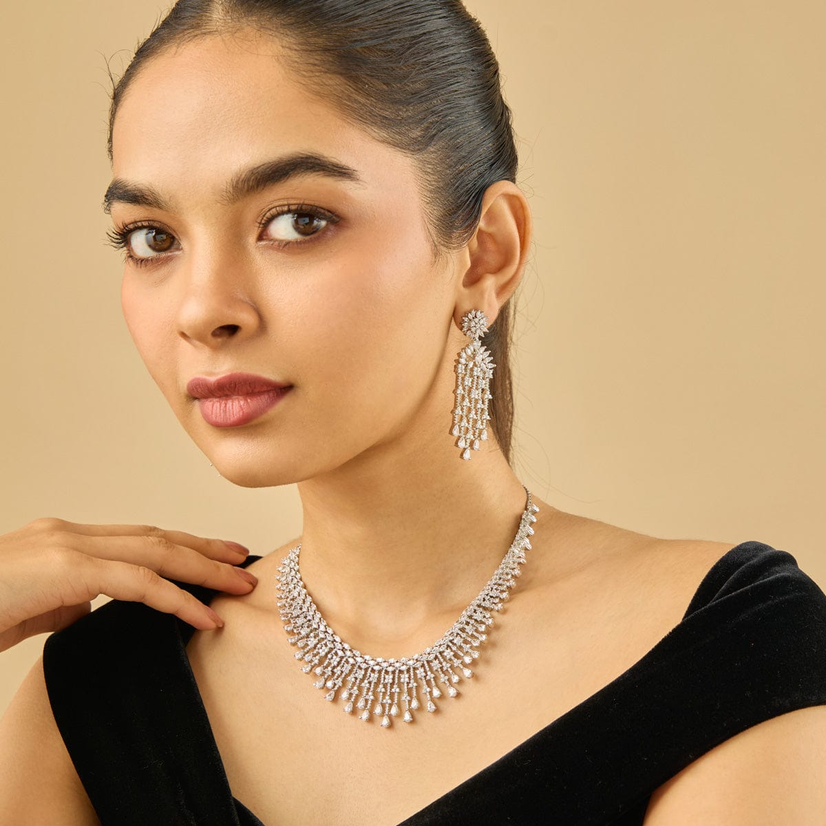 Zircon Necklace Zircon Necklace 184471