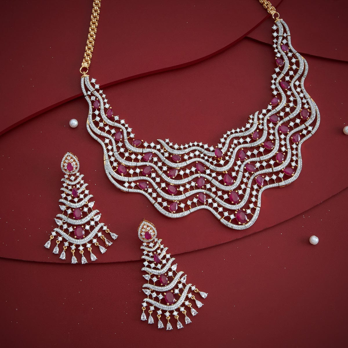 Zircon Necklace Zircon Necklace 184473