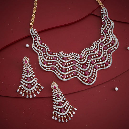 Zircon Necklace Zircon Necklace 184473