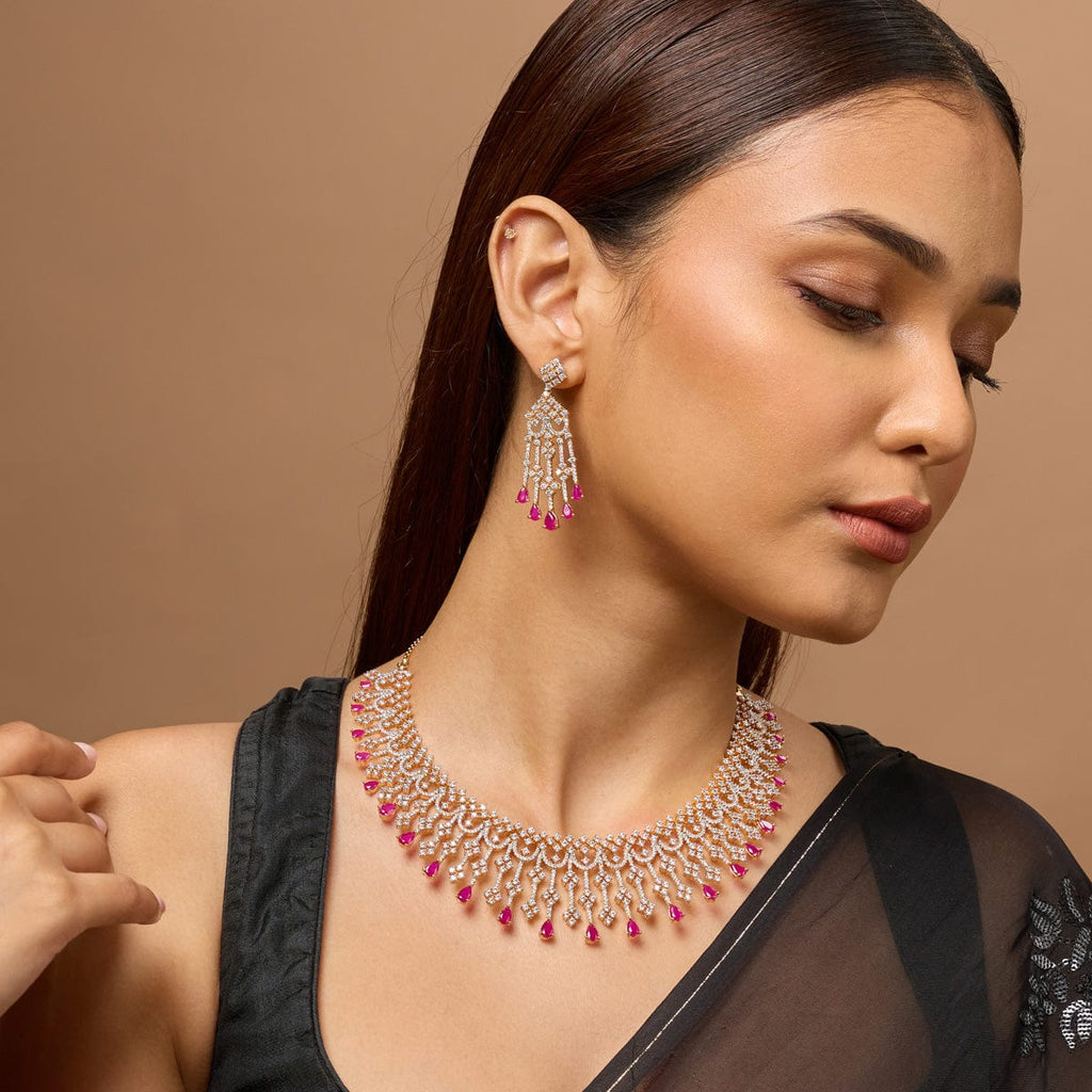 Zircon Necklace Zircon Necklace 184476