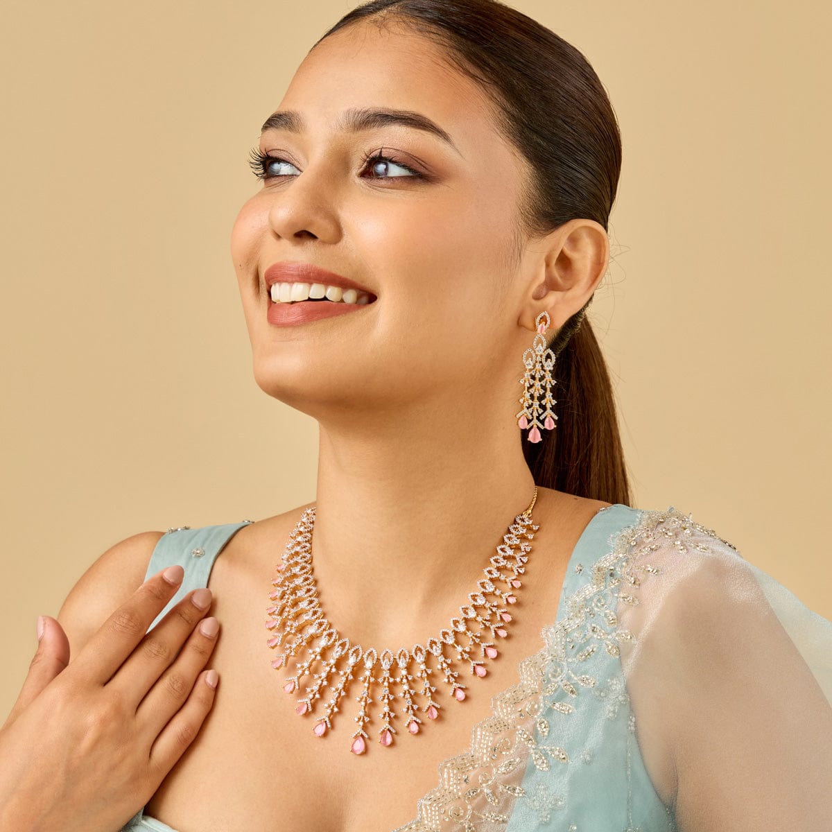 Zircon Necklace Zircon Necklace 184478