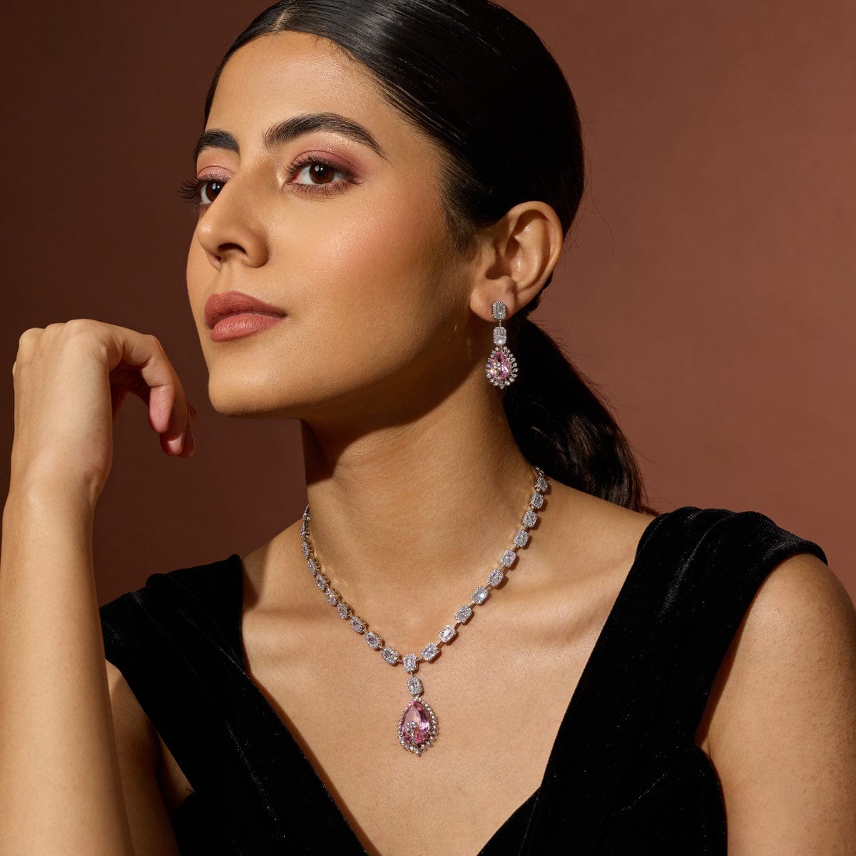 Zircon Necklace Zircon Necklace 184480