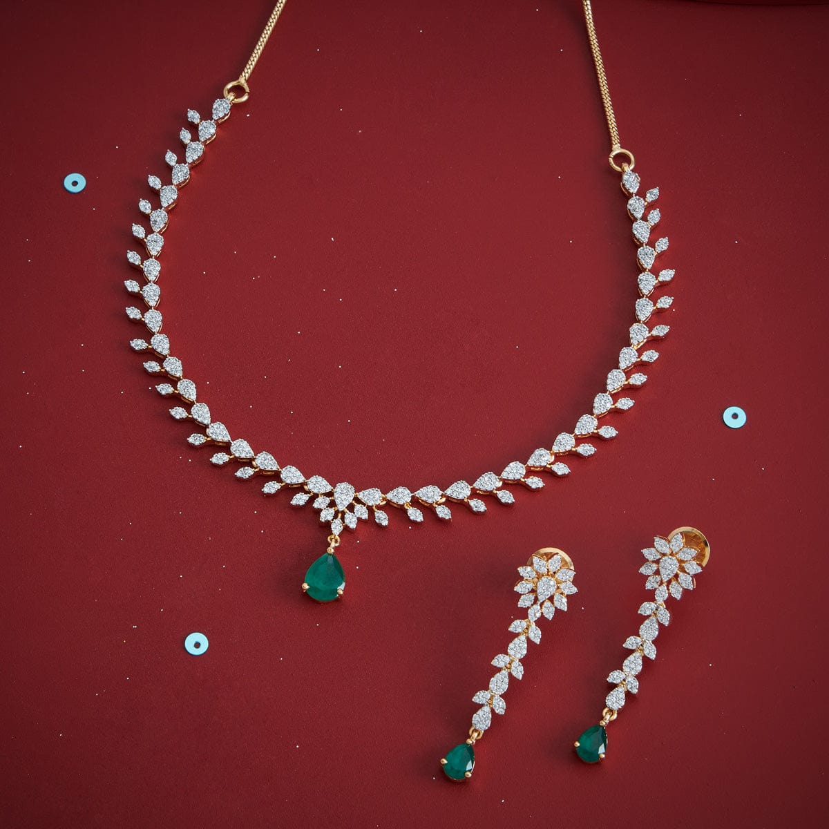 Zircon Necklace Zircon Necklace 184652