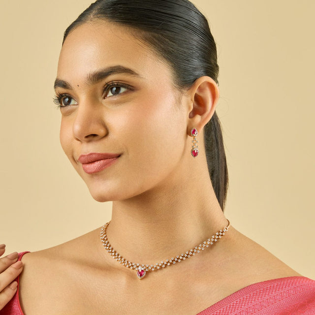 Zircon Necklace Zircon Necklace 184653
