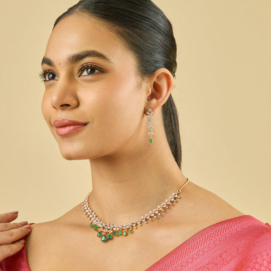 Zircon Necklace Zircon Necklace 184654