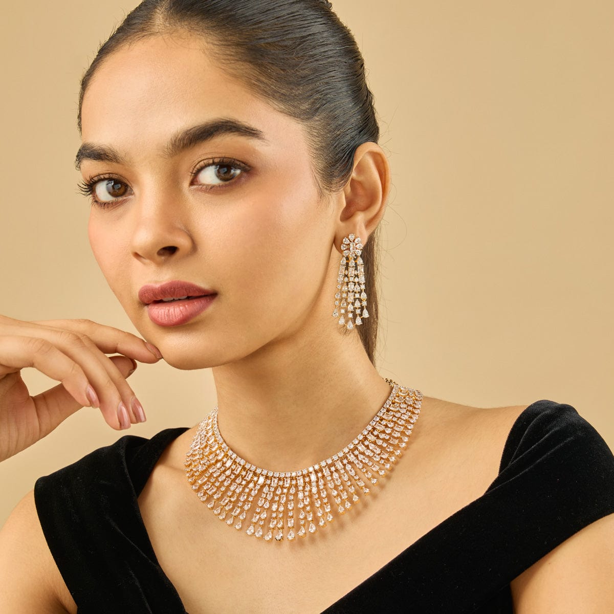 Zircon Necklace Zircon Necklace 184709