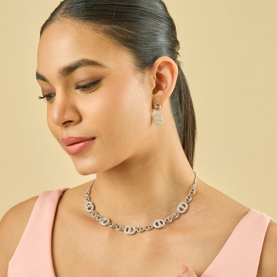 Zircon Necklace Zircon Necklace 184778