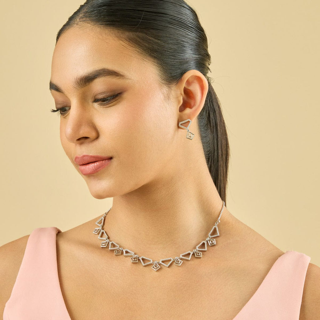 Zircon Necklace Zircon Necklace 184779