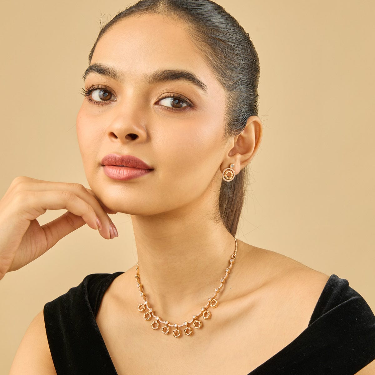 Zircon Necklace Zircon Necklace 184780