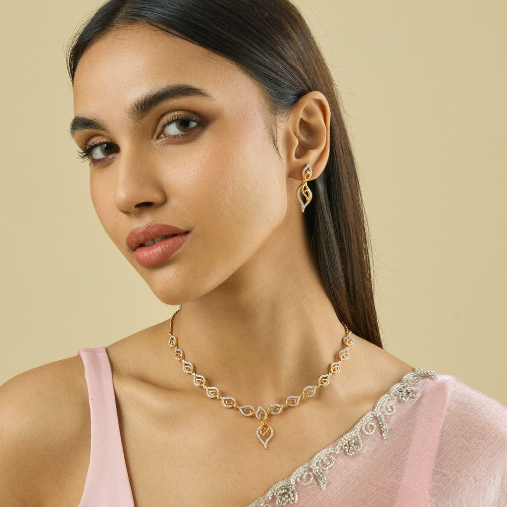 Zircon Necklace Zircon Necklace 184906