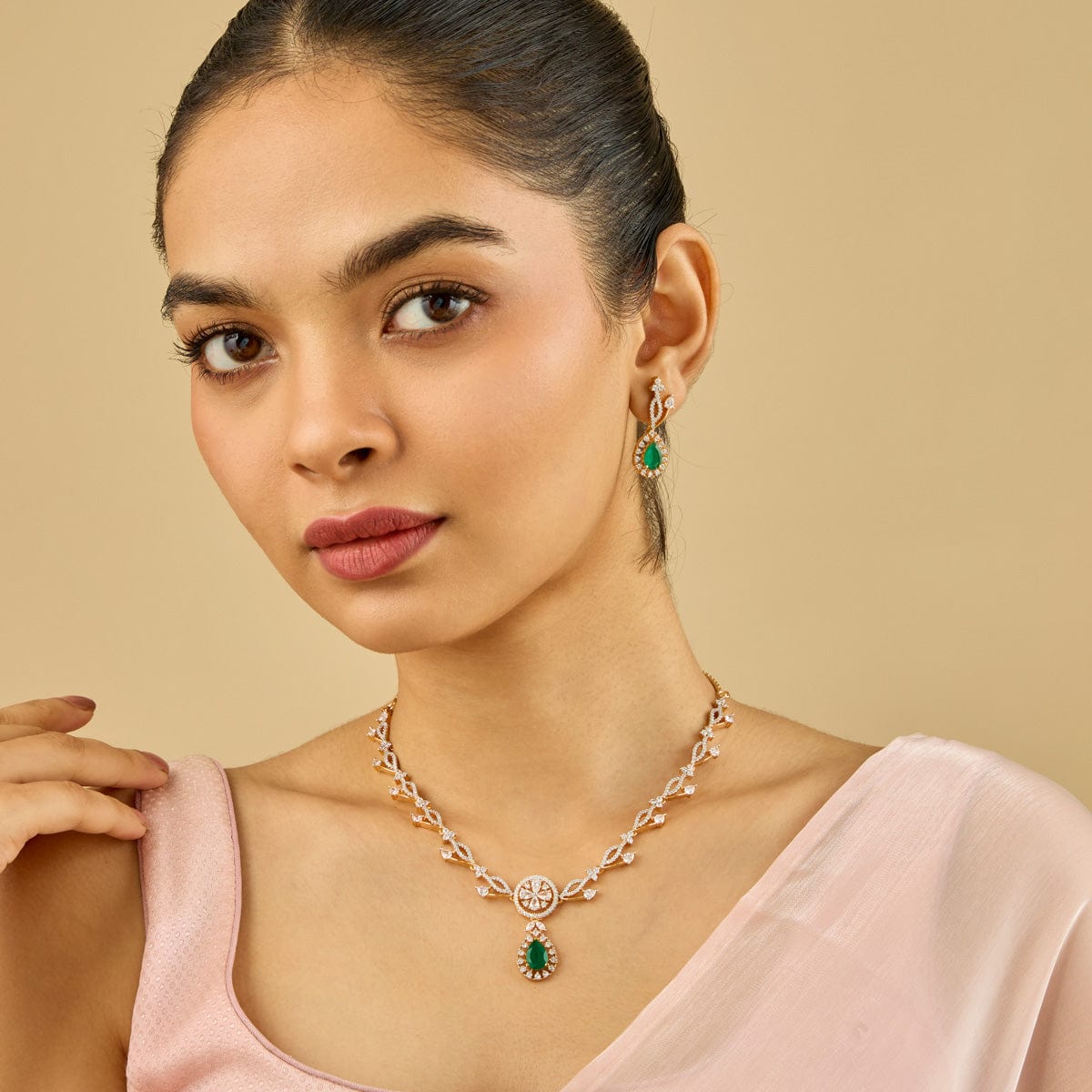 Zircon Necklace Zircon Necklace 184907