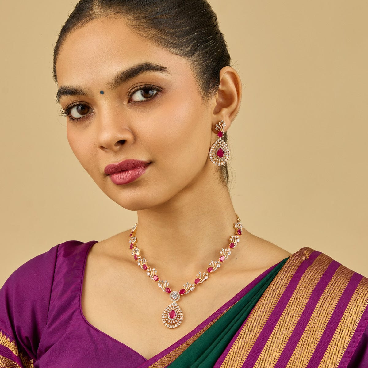 Zircon Necklace Zircon Necklace 184908