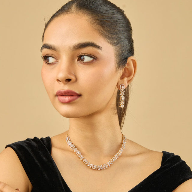 Zircon Necklace Zircon Necklace 184910