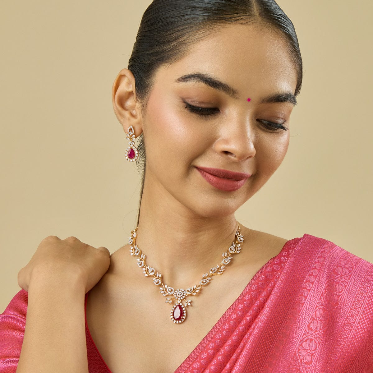 Zircon Necklace Zircon Necklace 184927