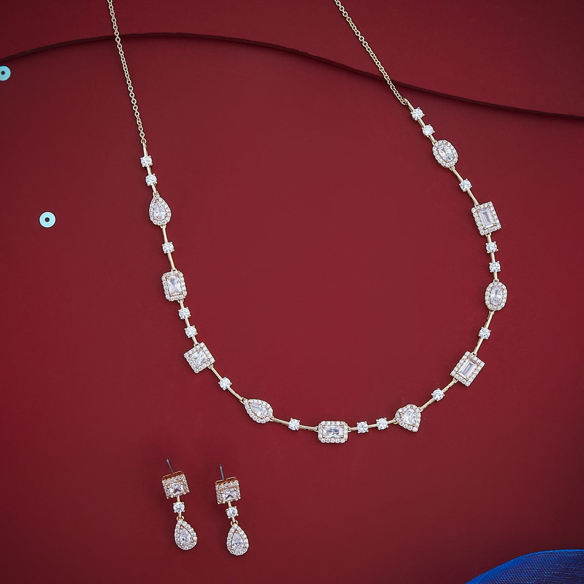 Zircon Necklace Zircon Necklace 185108