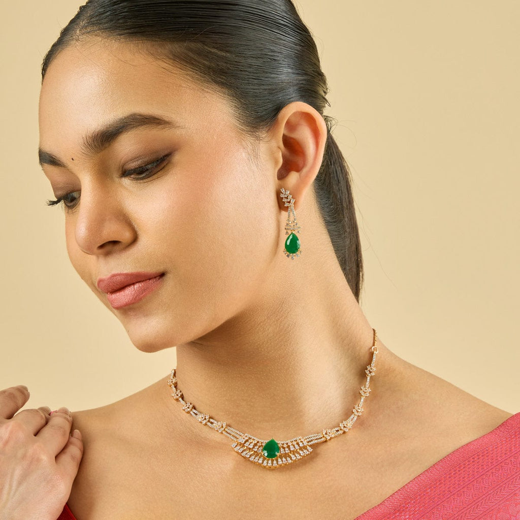 Zircon Necklace Zircon Necklace 185309