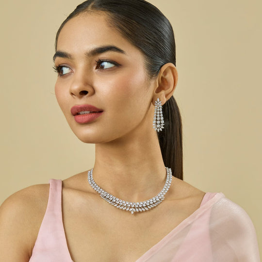 Zircon Necklace Zircon Necklace 185311