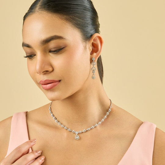 Zircon Necklace Zircon Necklace 185312