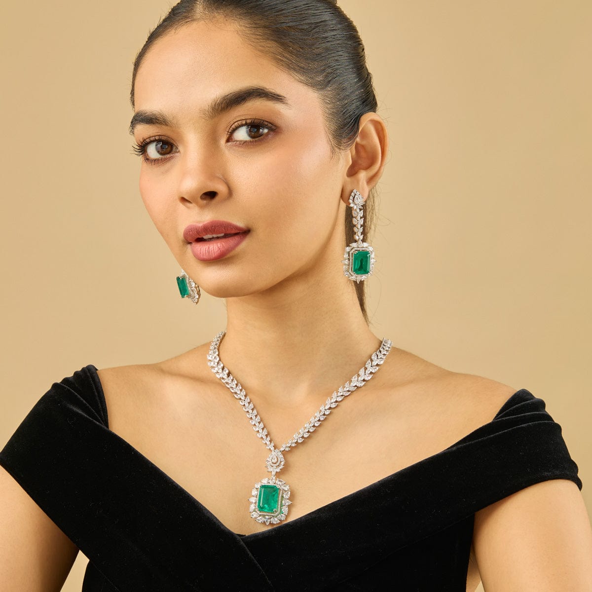 Zircon Necklace Zircon Necklace 185313