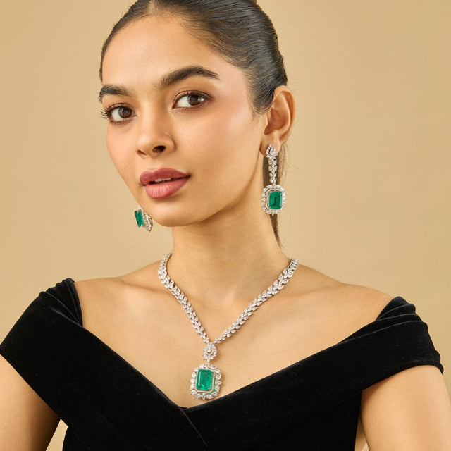 Zircon Necklace Zircon Necklace 185313