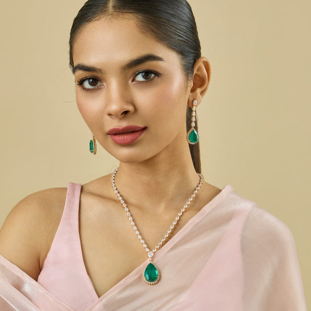 Zircon Necklace Zircon Necklace 185317