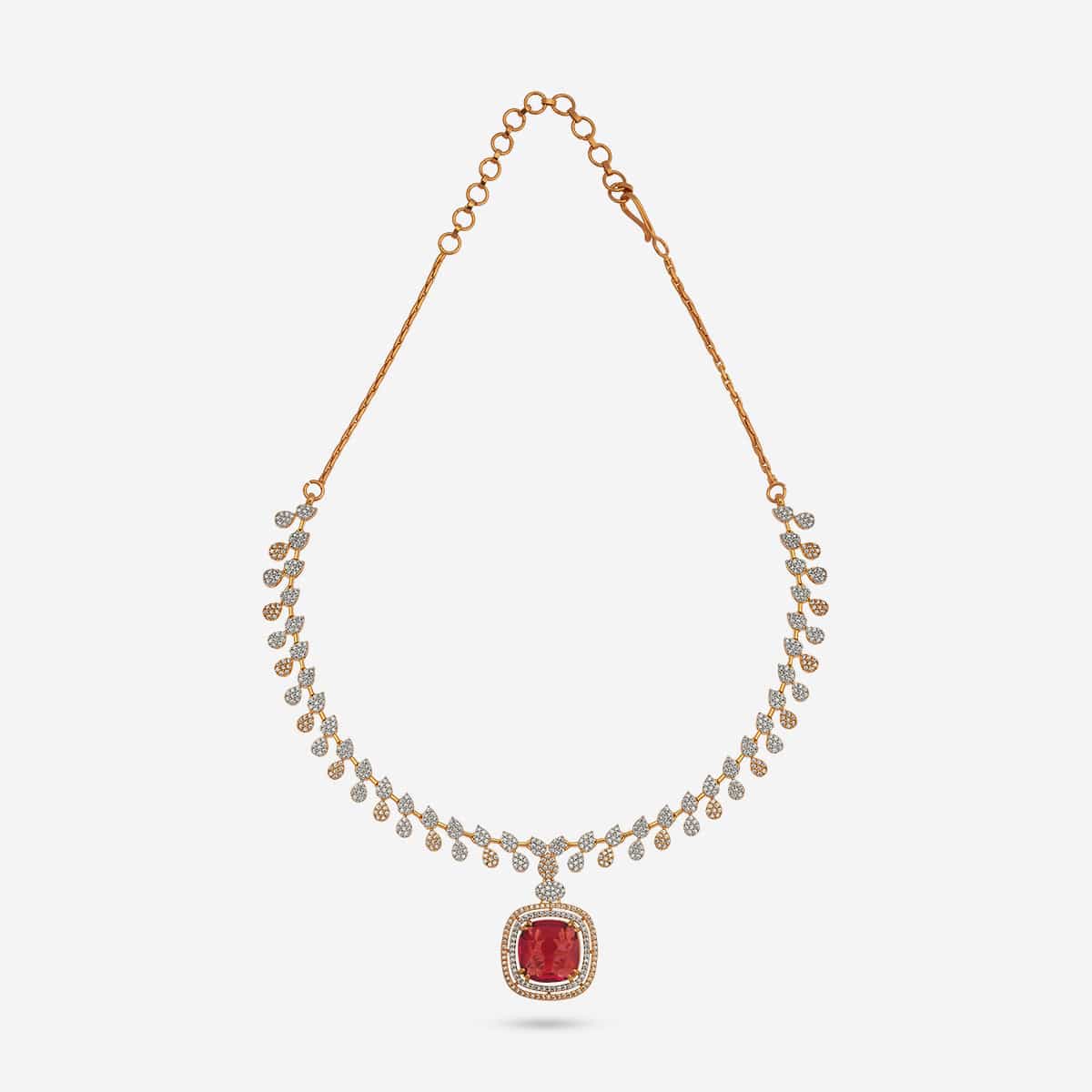 Zircon Necklace Zircon Necklace 185319