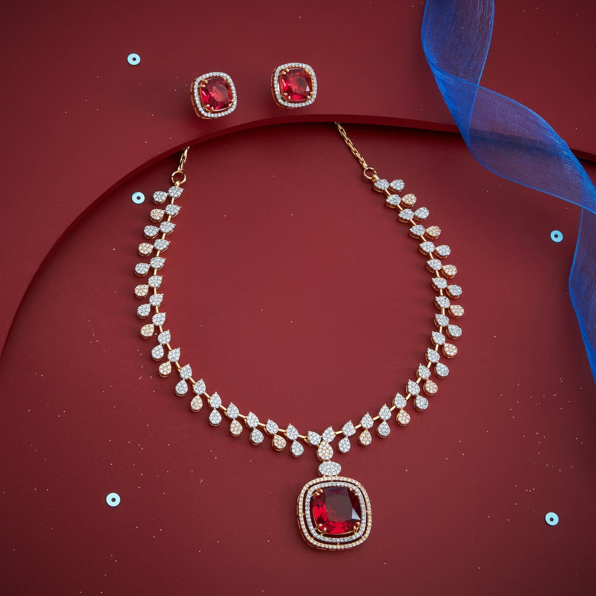 Zircon Necklace Zircon Necklace 185319