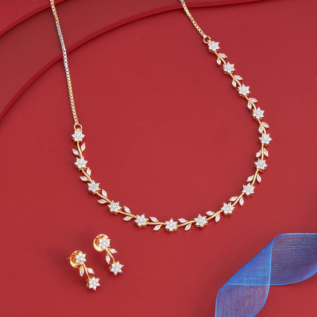 Zircon Necklace Zircon Necklace 185344