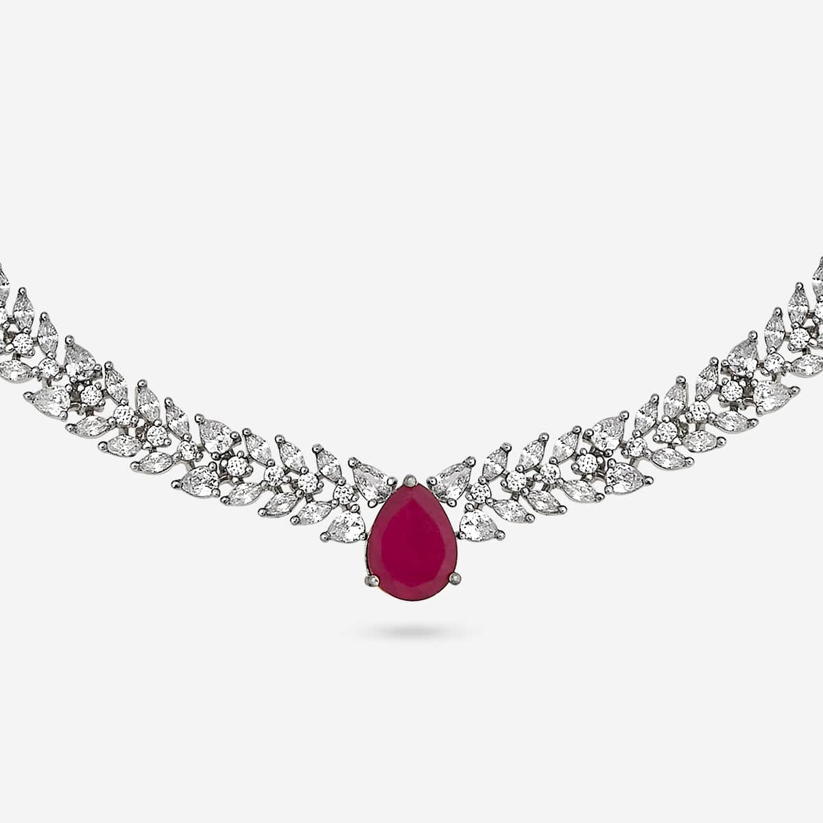 Zircon Necklace Zircon Necklace 185345