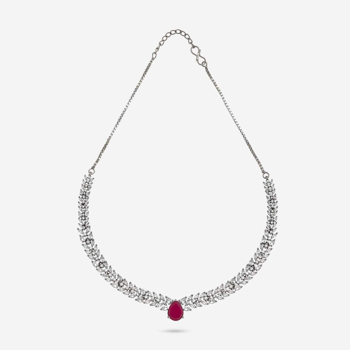 Zircon Necklace Zircon Necklace 185345