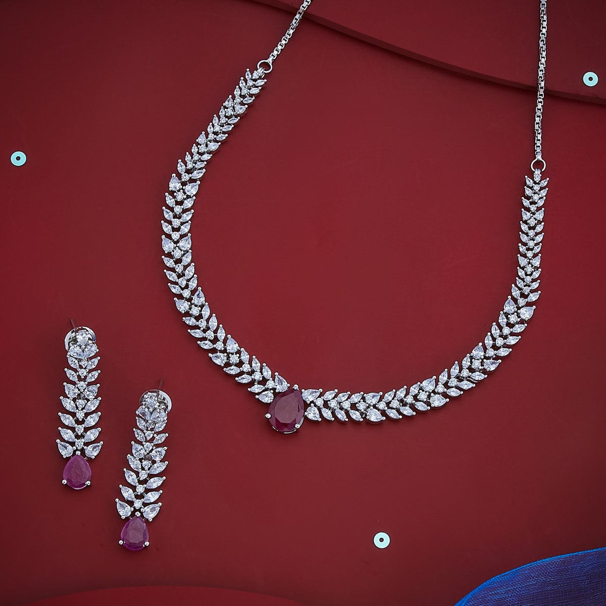 Zircon Necklace Zircon Necklace 185345