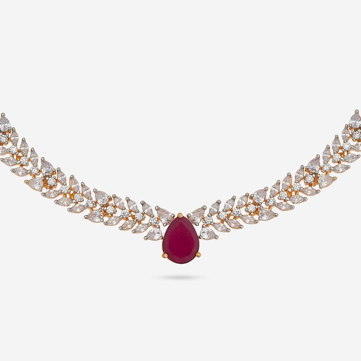 Zircon Necklace Zircon Necklace 185345