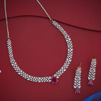 Zircon Necklace Zircon Necklace 185345