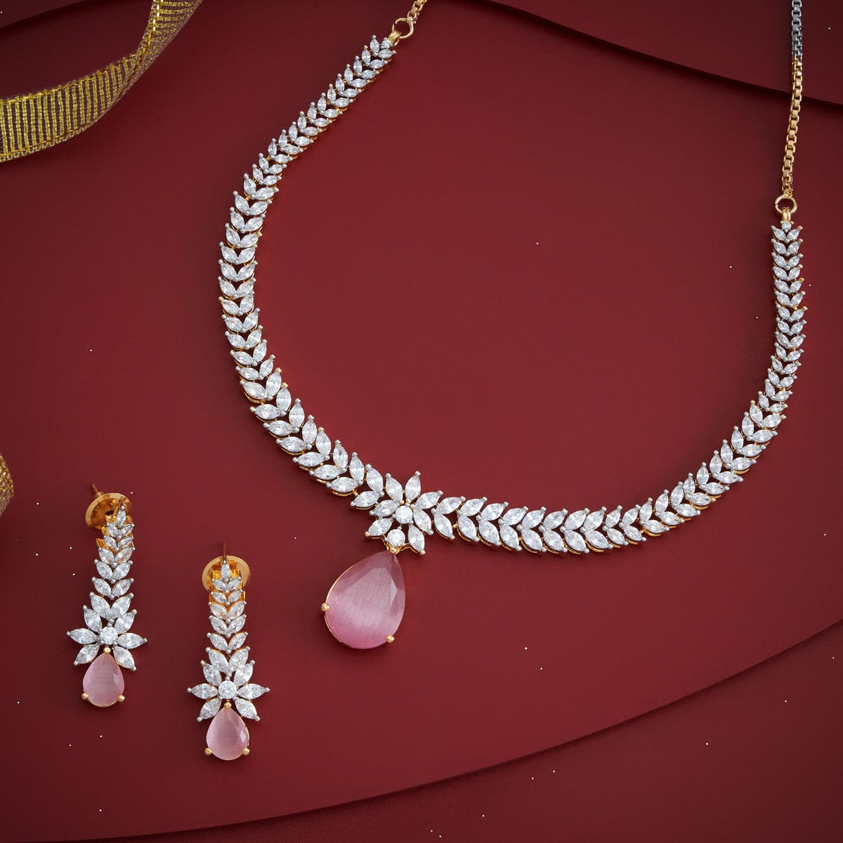 Zircon Necklace Zircon Necklace 185347