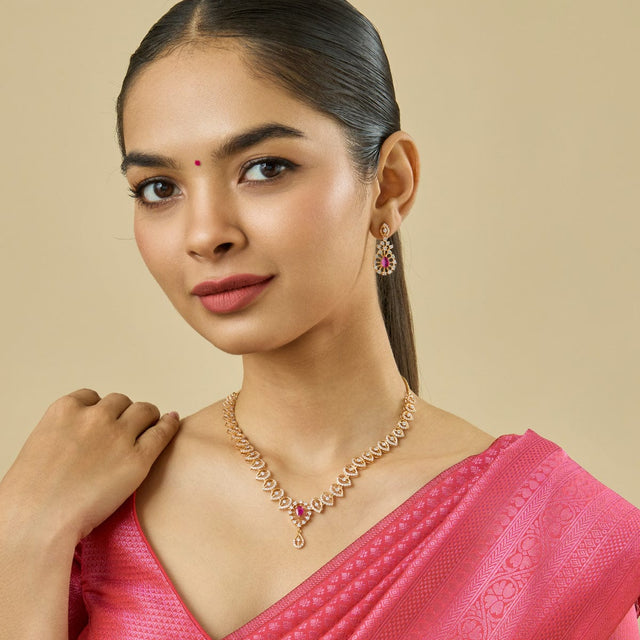 Zircon Necklace Zircon Necklace 185541