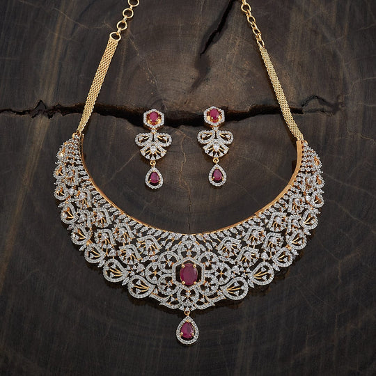 Zircon Necklace Zircon Necklace 185544