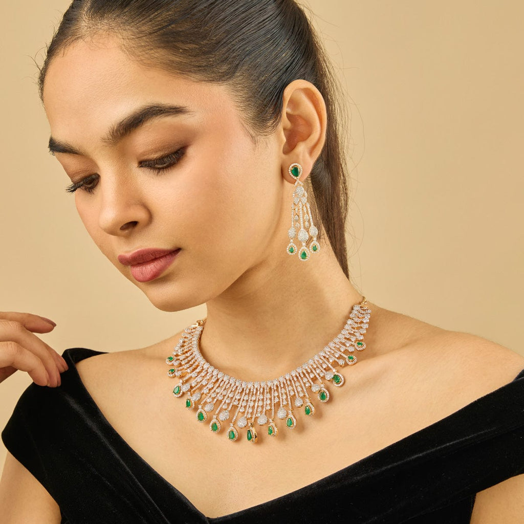 Zircon Necklace Zircon Necklace 185545