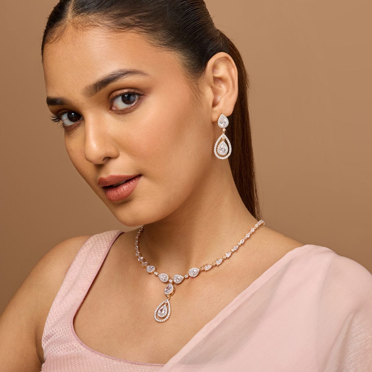 Zircon Necklace Zircon Necklace 185713