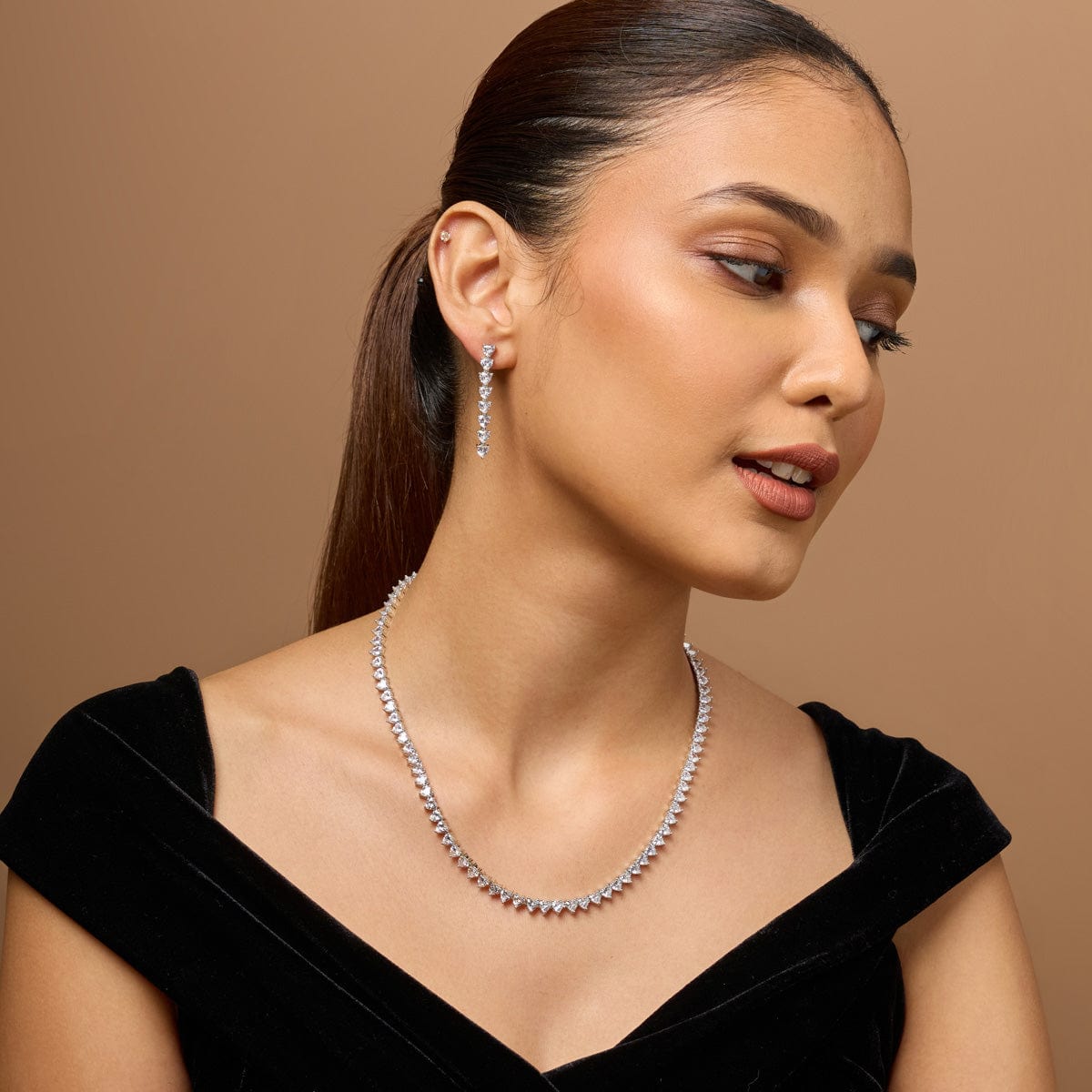 Zircon Necklace Zircon Necklace 185716